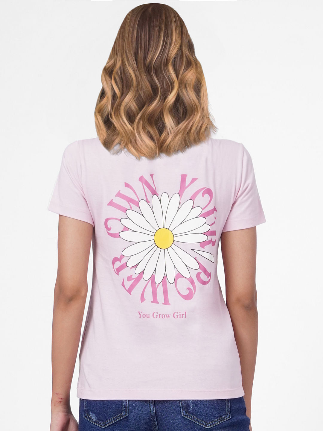 Pink Graphic Print T-Shirt