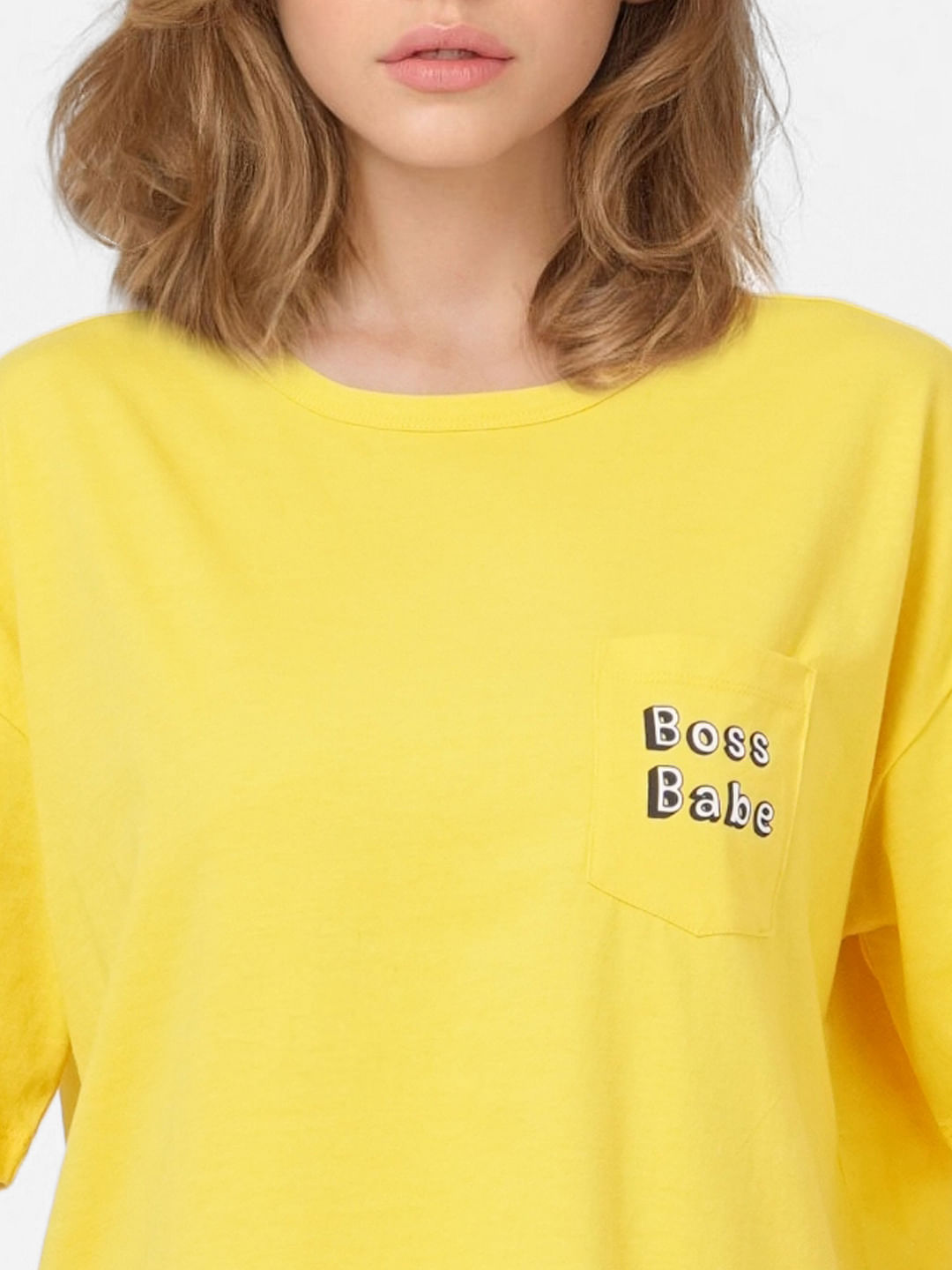 Yellow Oversized T-Shirt