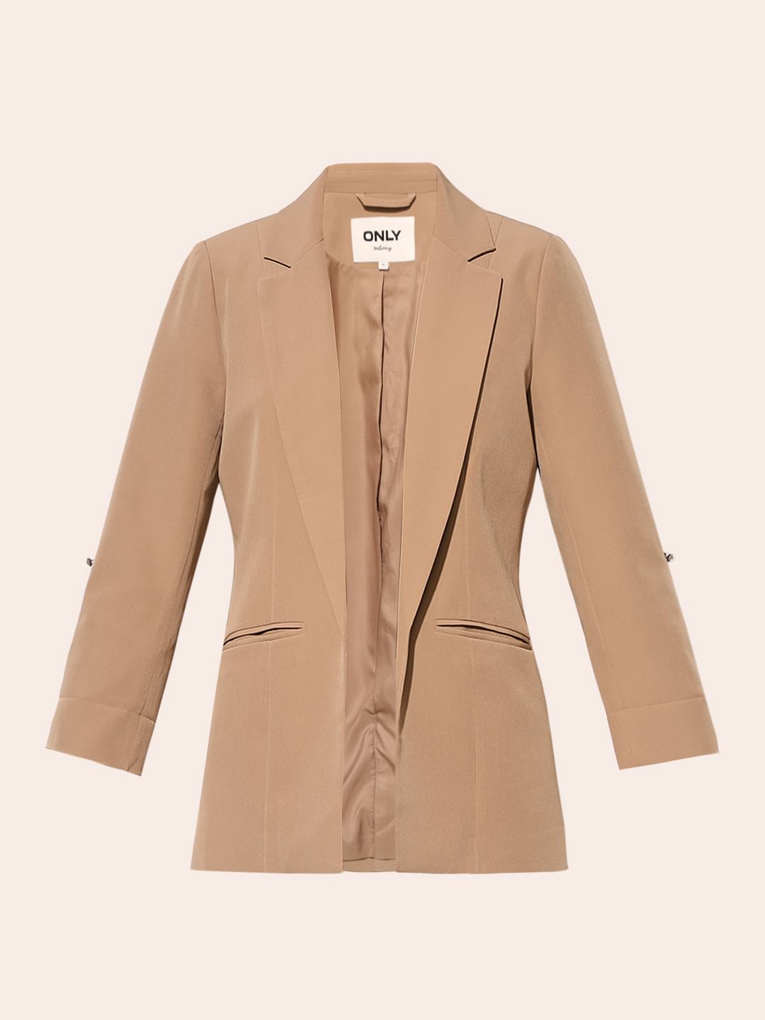 Tan Tailored Fit Co-Ord Set Blazer