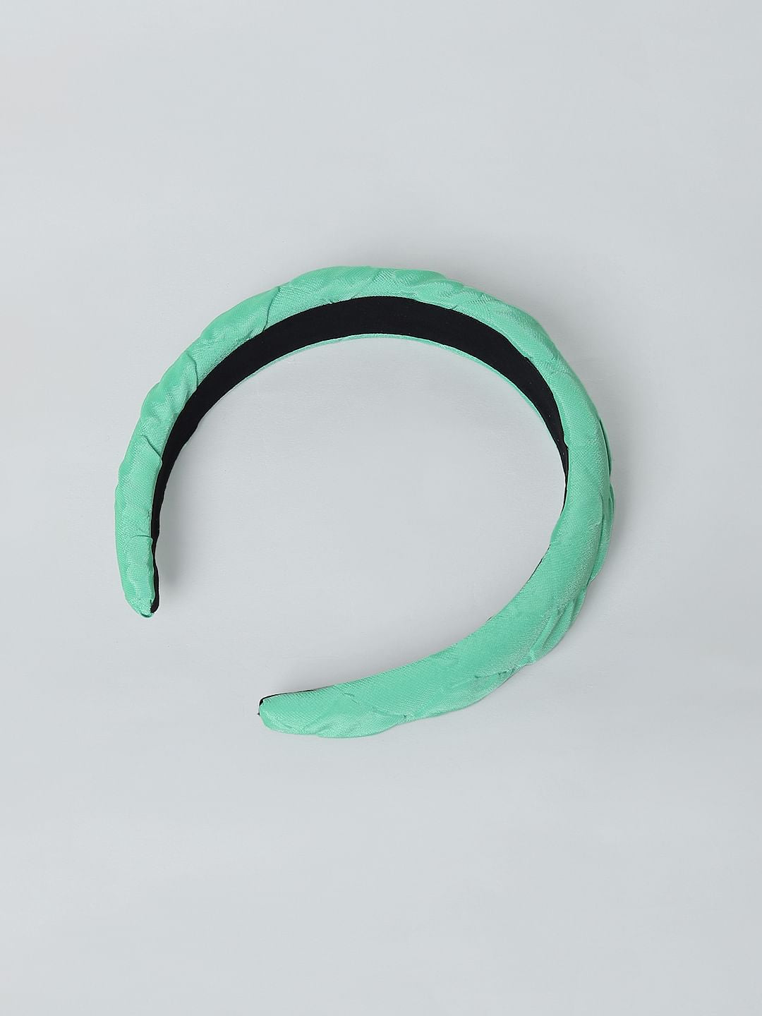 Pack Of 2 Hairbands - Green & Cream