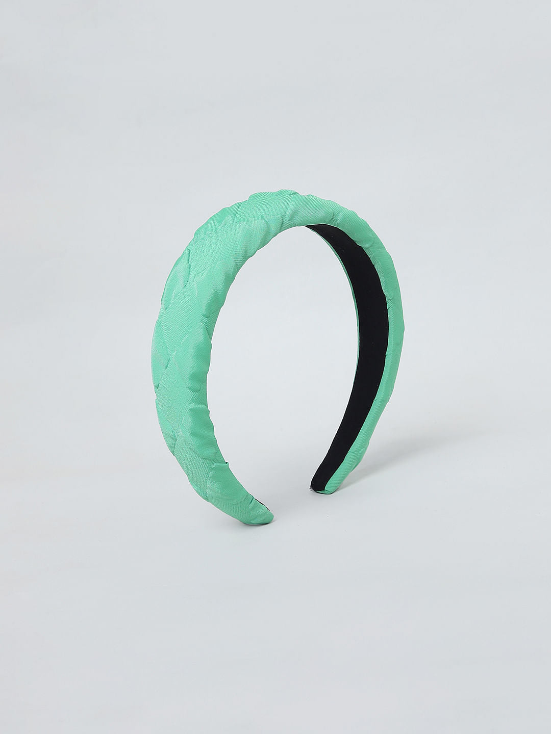 Pack Of 2 Hairbands - Green & Cream