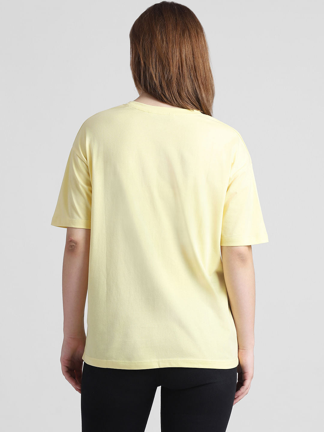 Yellow Printed T-Shirt