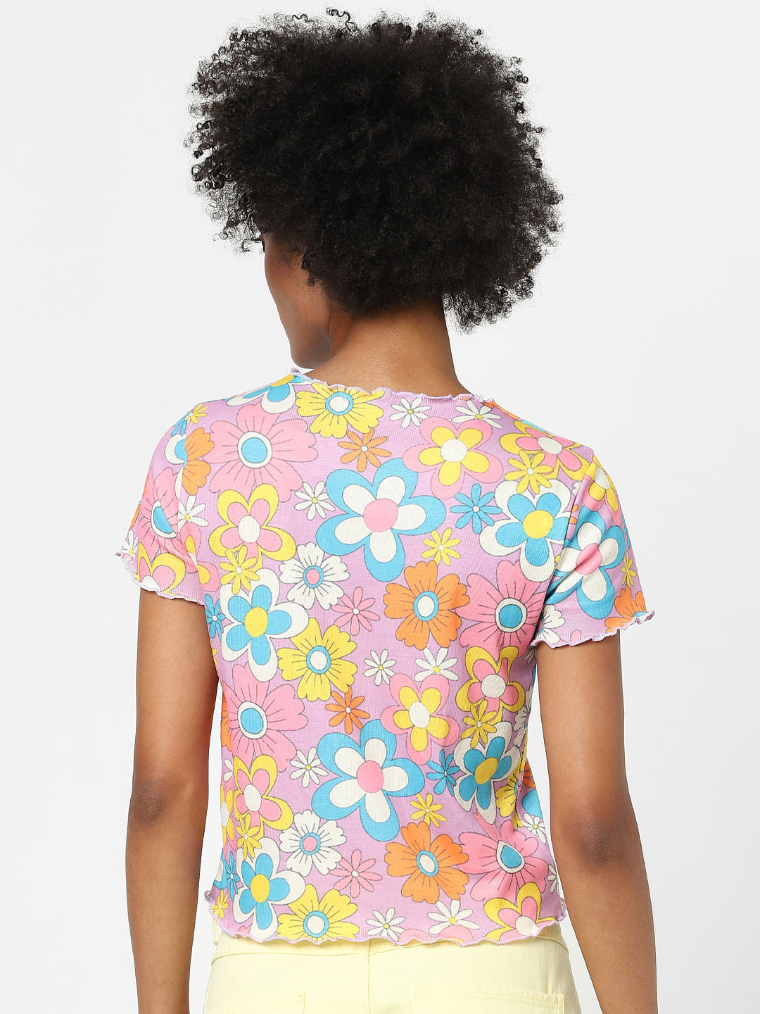 Pink Floral T-Shirt
