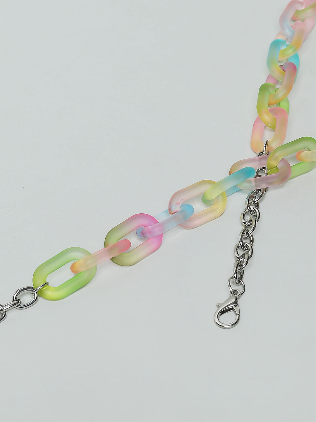 Multi-Coloured Chain Jeans Belt