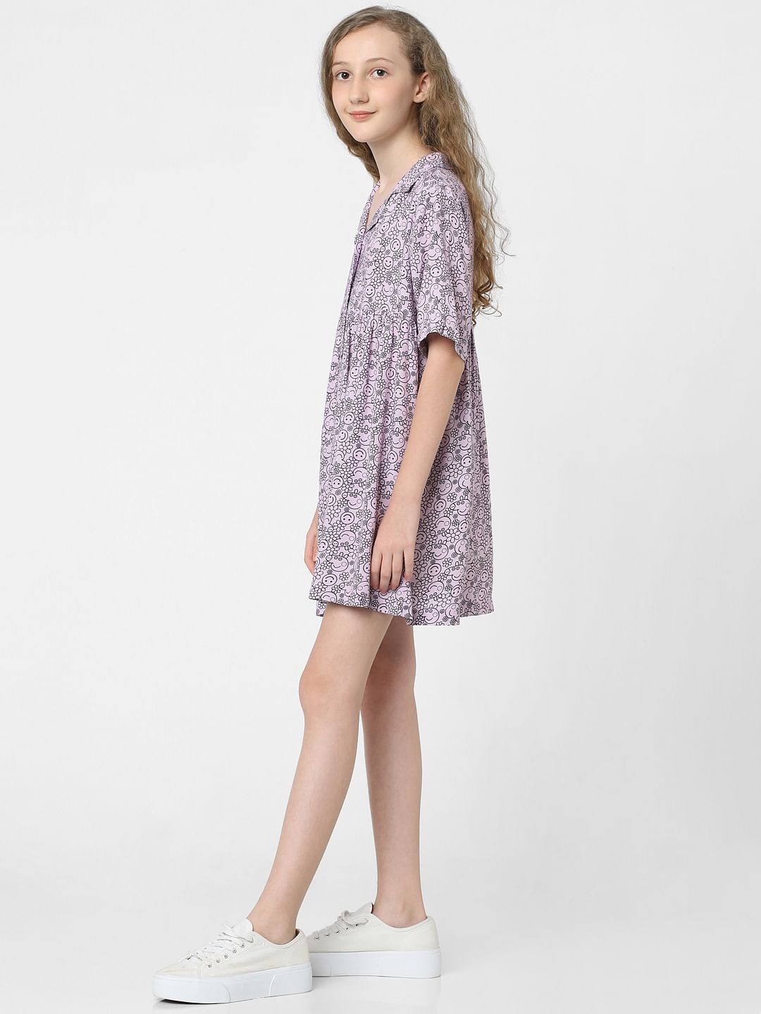 X Peppa Pig Purple Shirt Dress