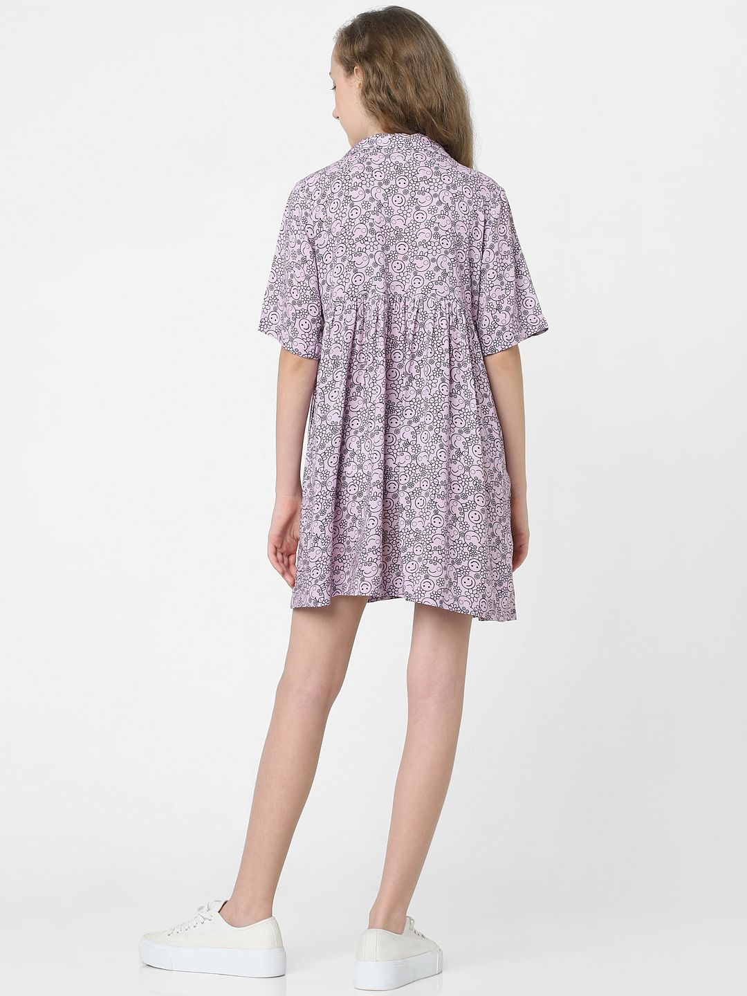 X Peppa Pig Purple Shirt Dress
