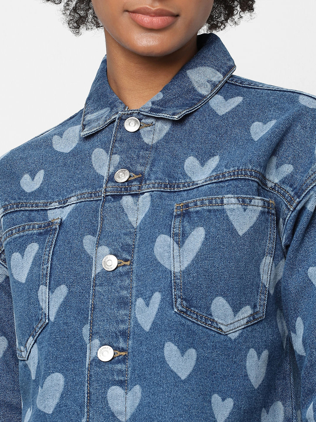 Blue Denim Co-Ord Shirt