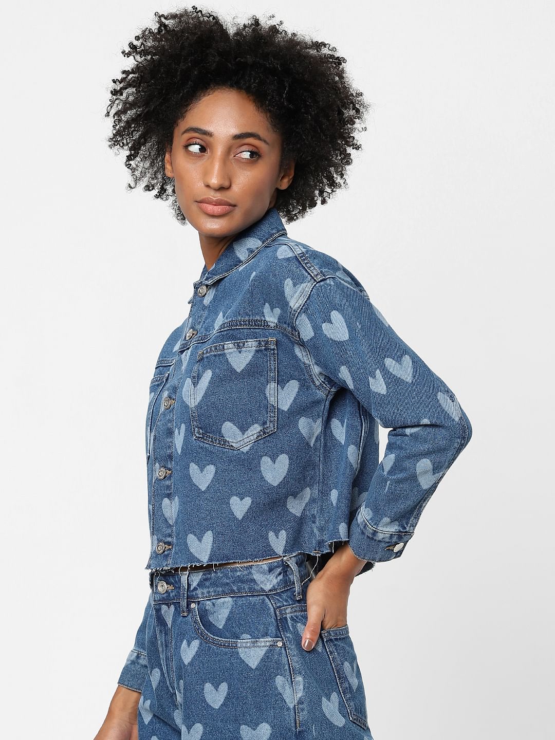 Blue Denim Co-Ord Shirt