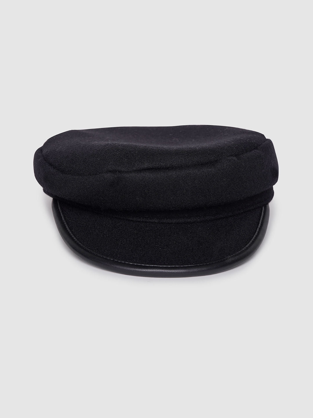 Black Wool Hat