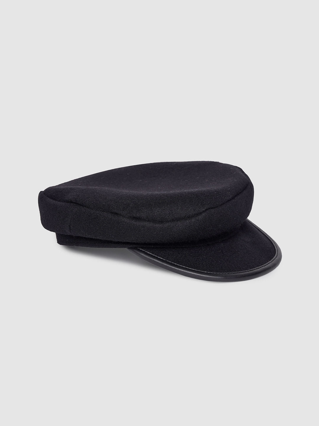 Black Wool Hat