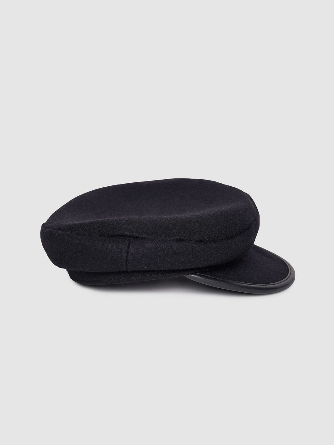 Black Wool Hat
