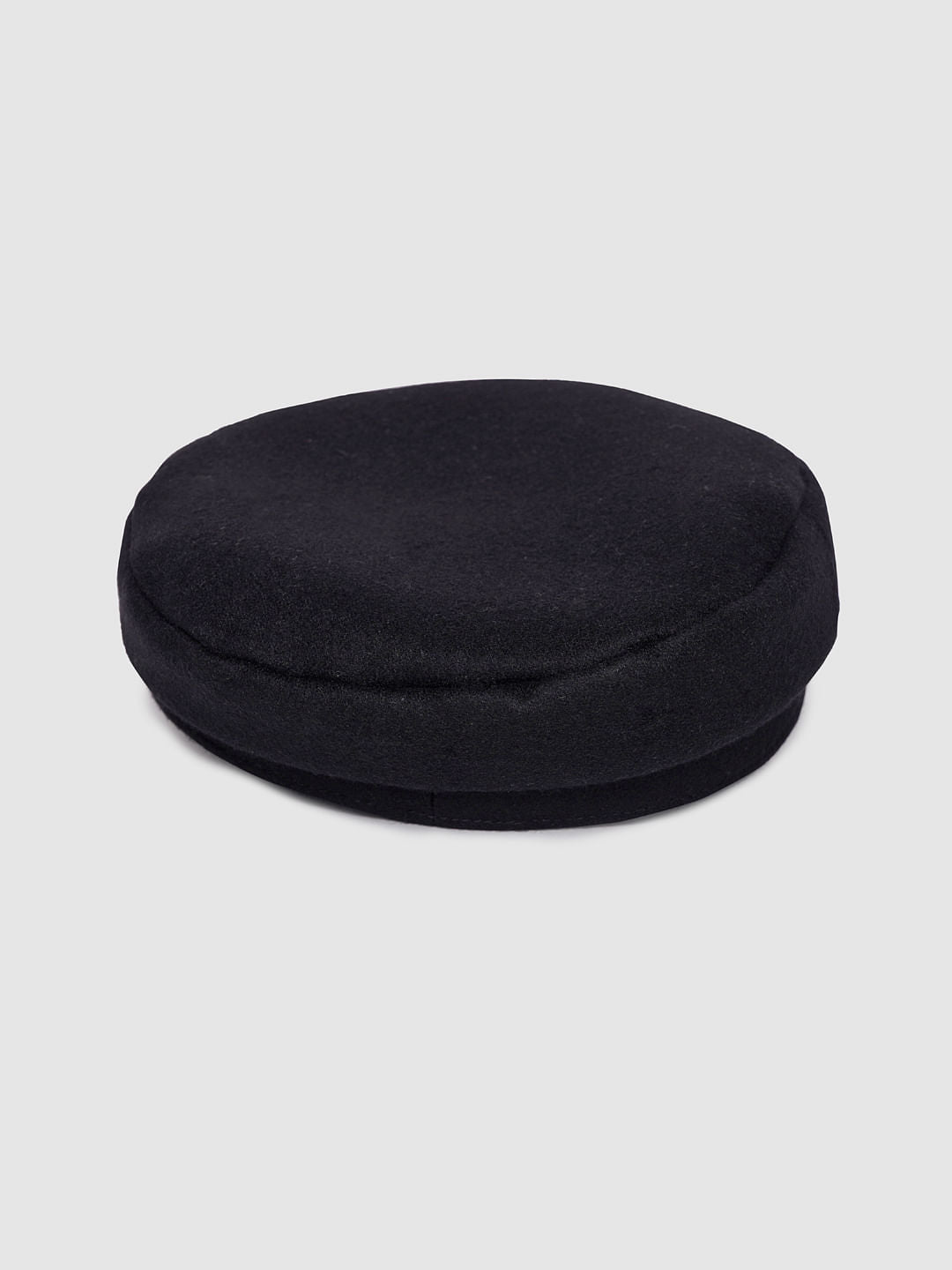 Black Wool Hat