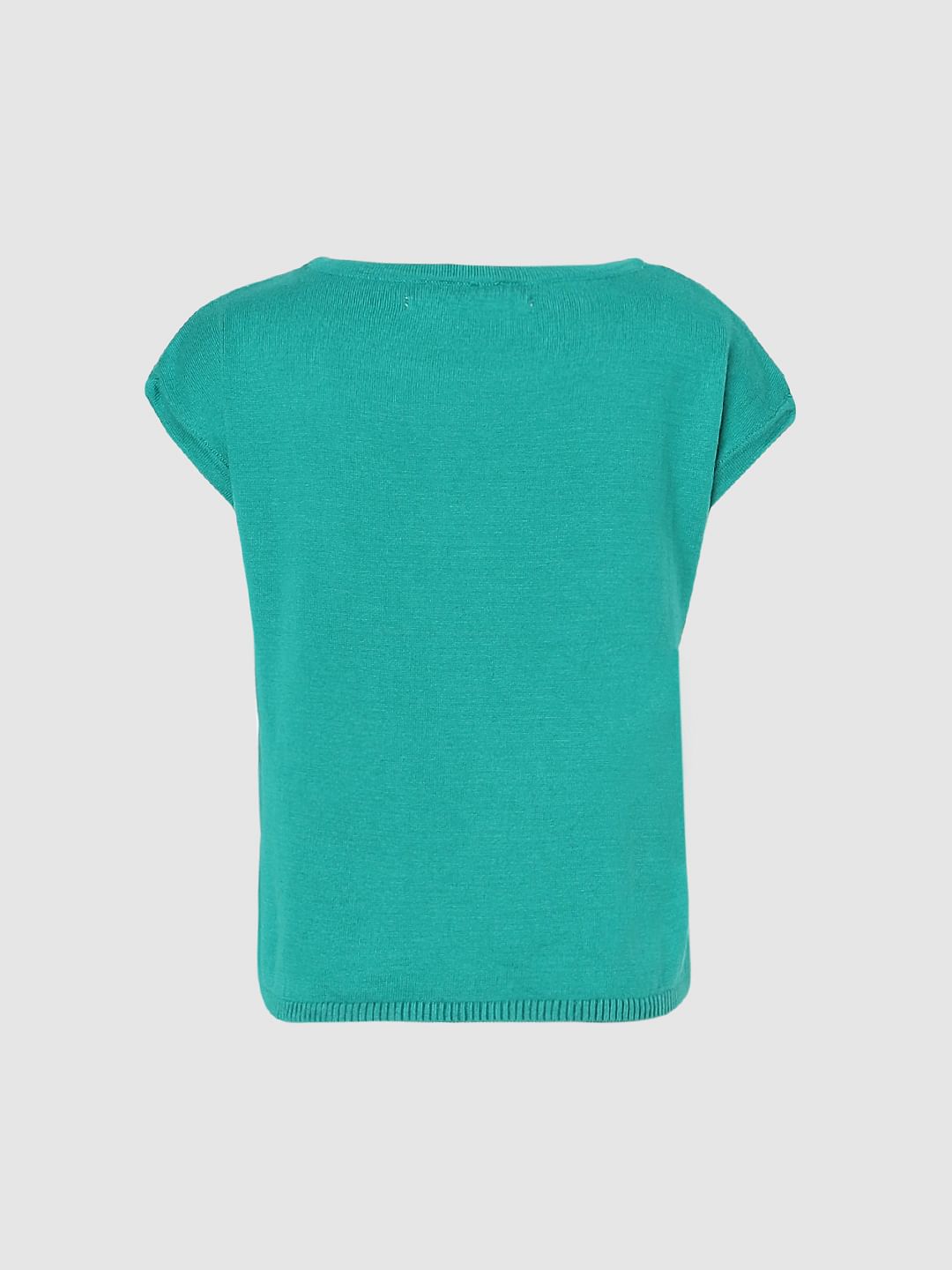 Green Graphic Print T-Shirt