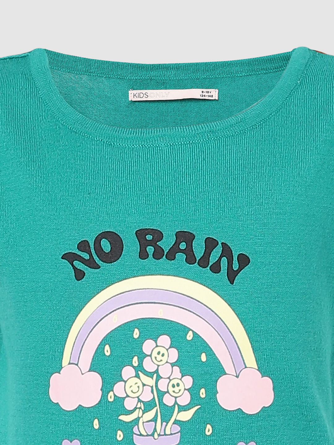 Green Graphic Print T-Shirt