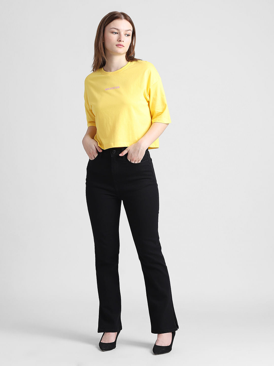 Yellow Boxy Fit T-Shirt