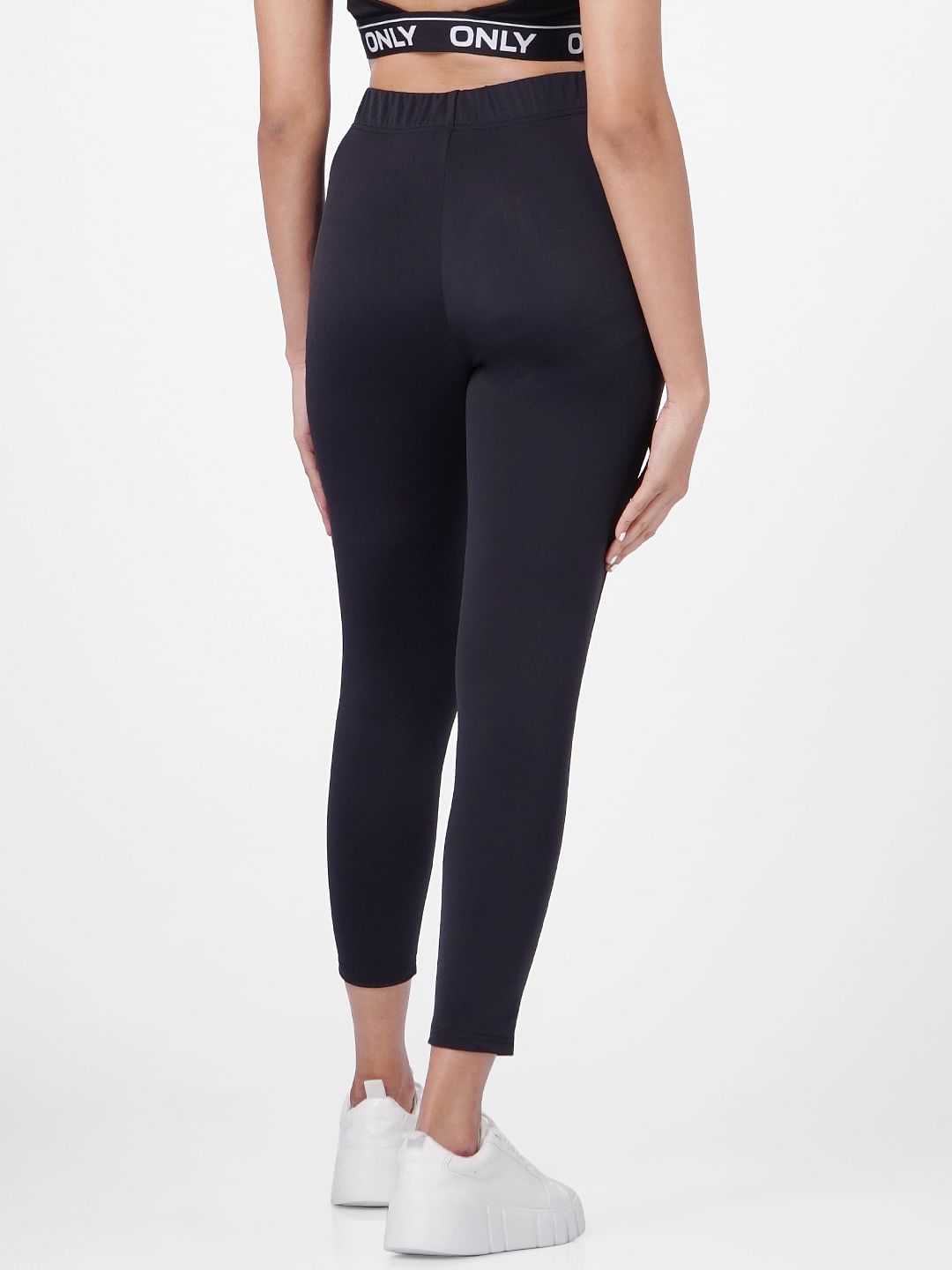 Black High Rise Leggings