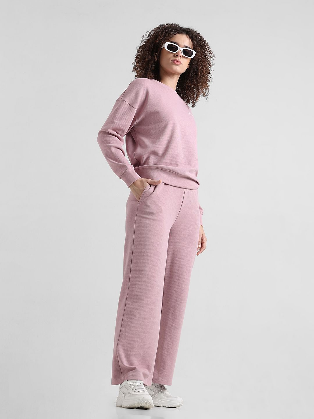Wide Leg New Look Teddy Joggers Cosy Fleece Wide Leg Tracksuit
