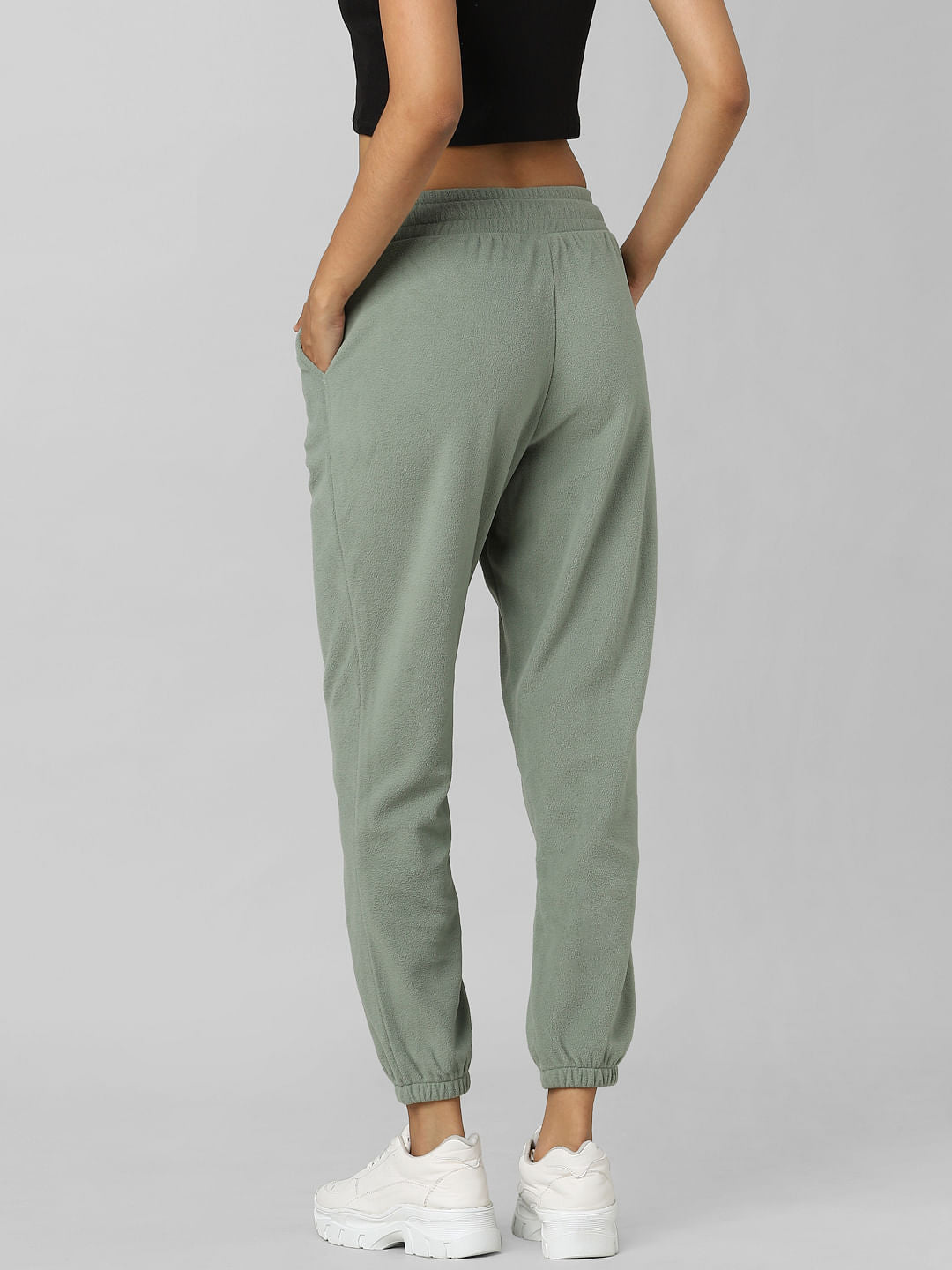 Green Mid Rise Co-Ord Set Joggers