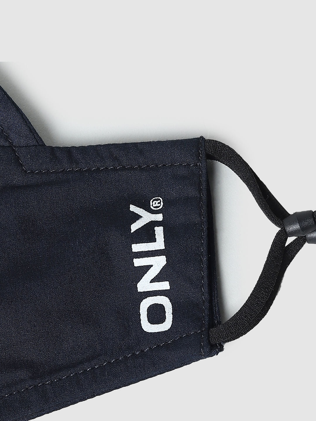 Blue Logo Print Mask - Pack Of 2