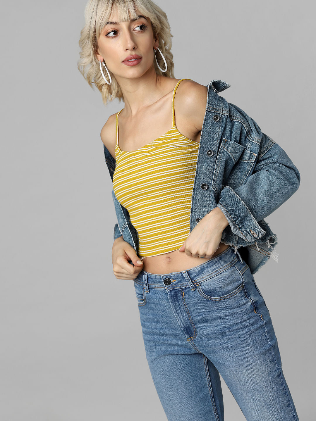 Yellow Strappy Top