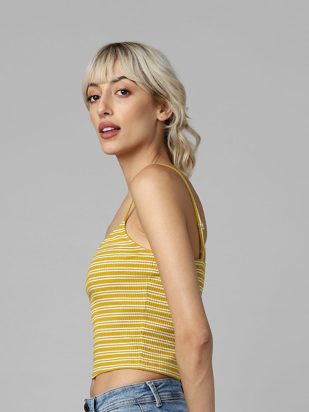 Yellow Strappy Top