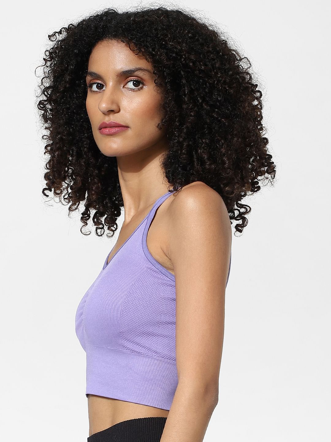 Play Purple Seamless Sports Bra