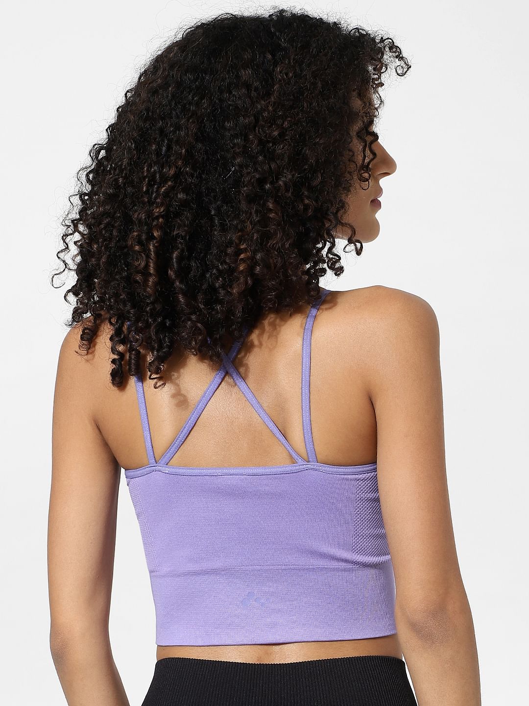 Play Purple Seamless Sports Bra