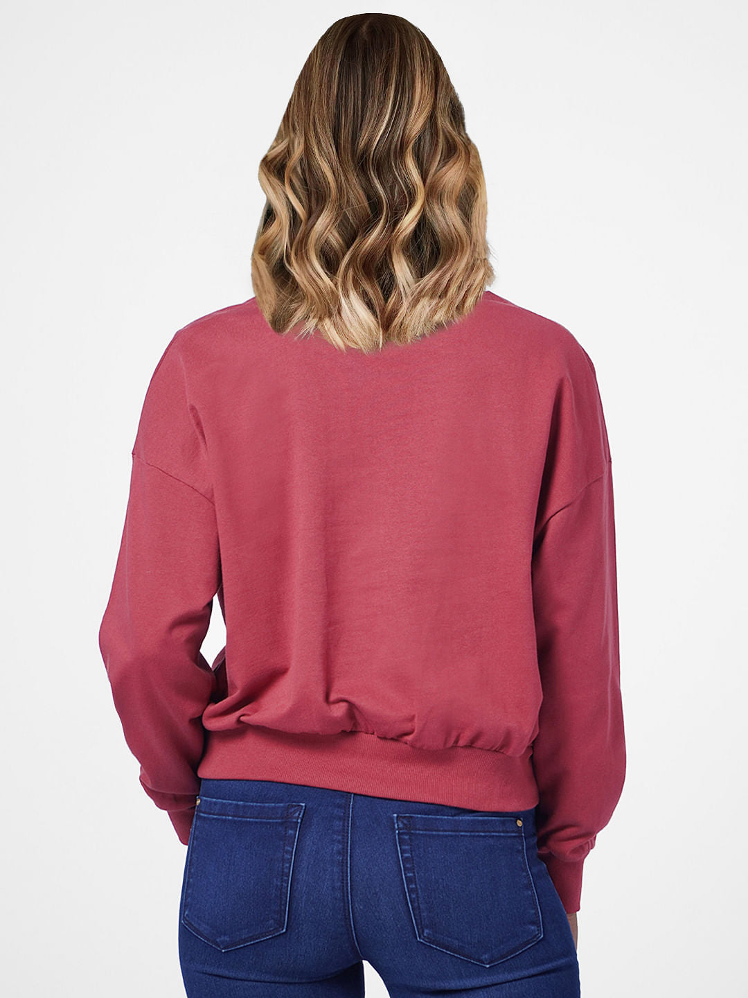 Maroon 1995 Print Sweatshirt