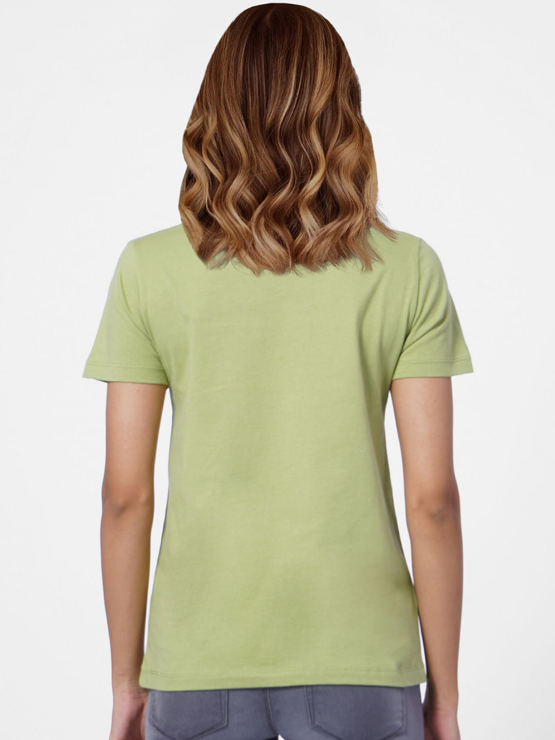 Green Graphic Print T-Shirt