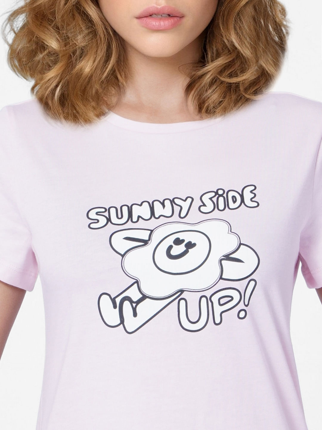 Light Pink Sunny Side Up T-Shirt