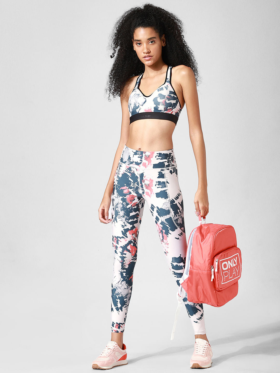 Off-White Printed Co-Ord Training Tights