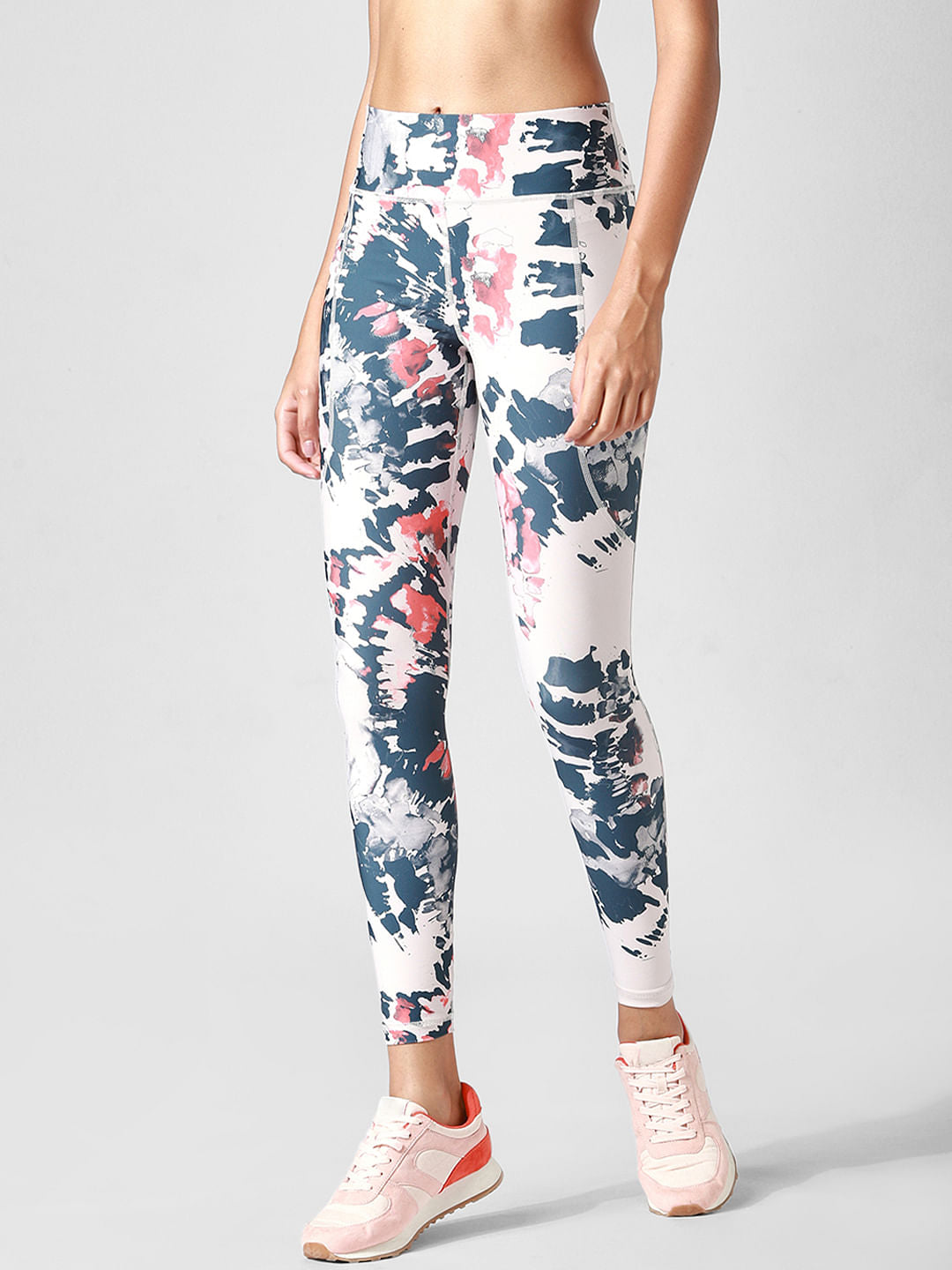 Off-White Printed Co-Ord Training Tights