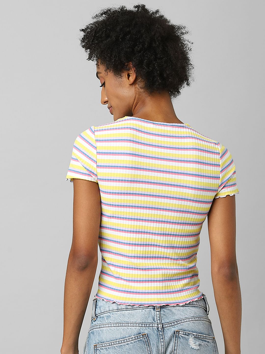 Yellow Striped T-Shirt