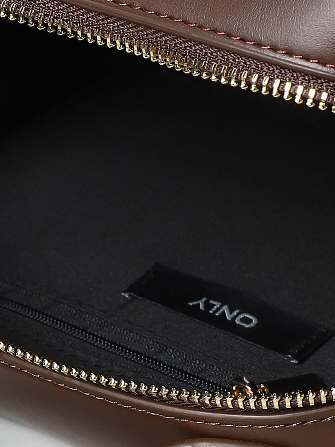 Brown Boxy Crossbody Bag