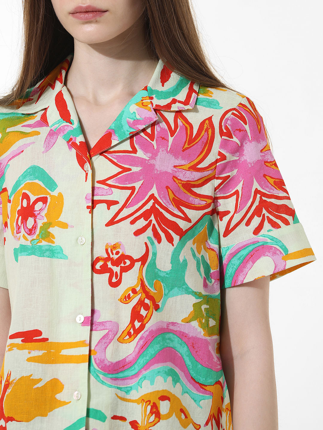 Multi-Colour Printed Resort Shirt