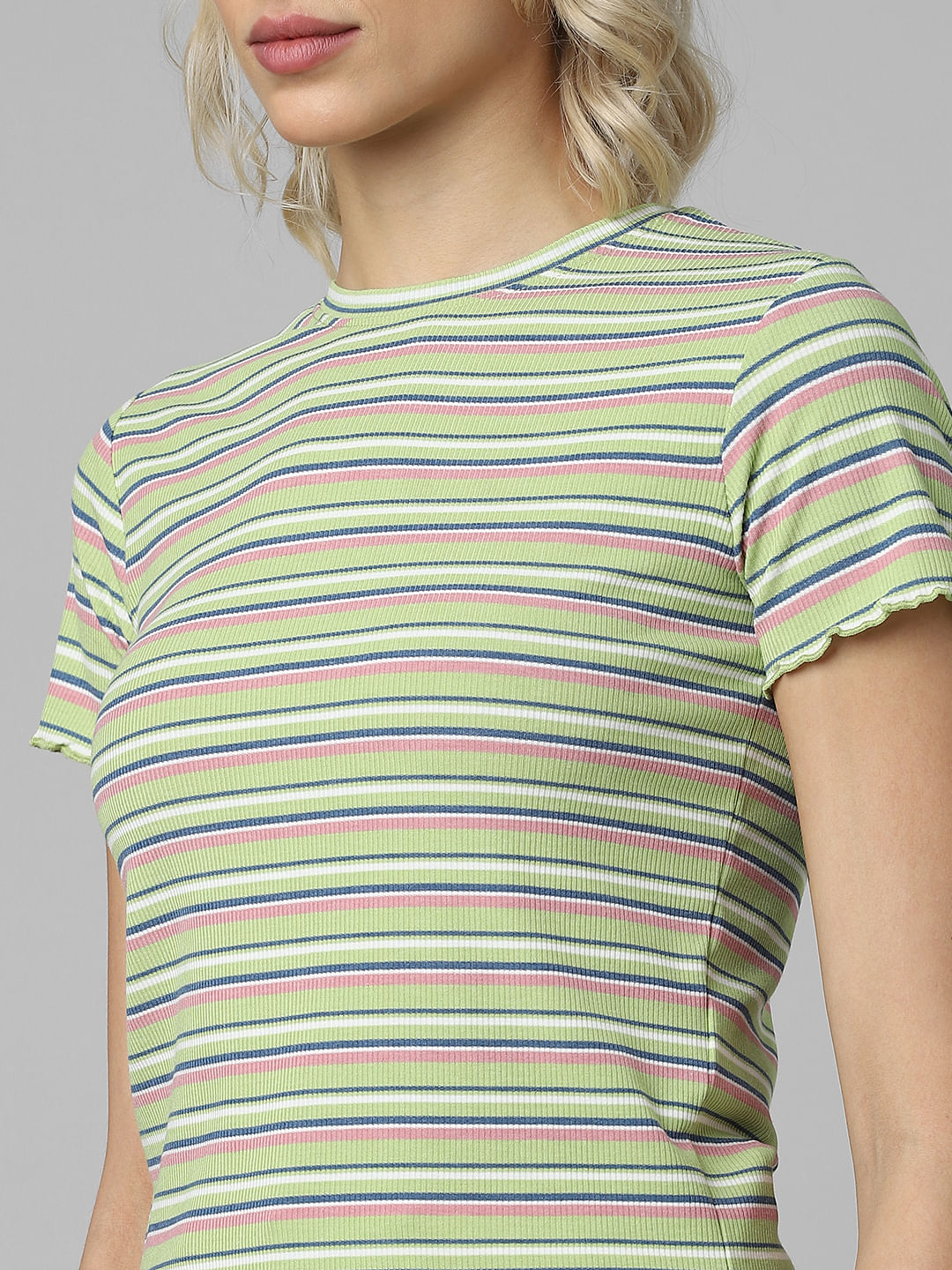 Green Striped T-Shirt