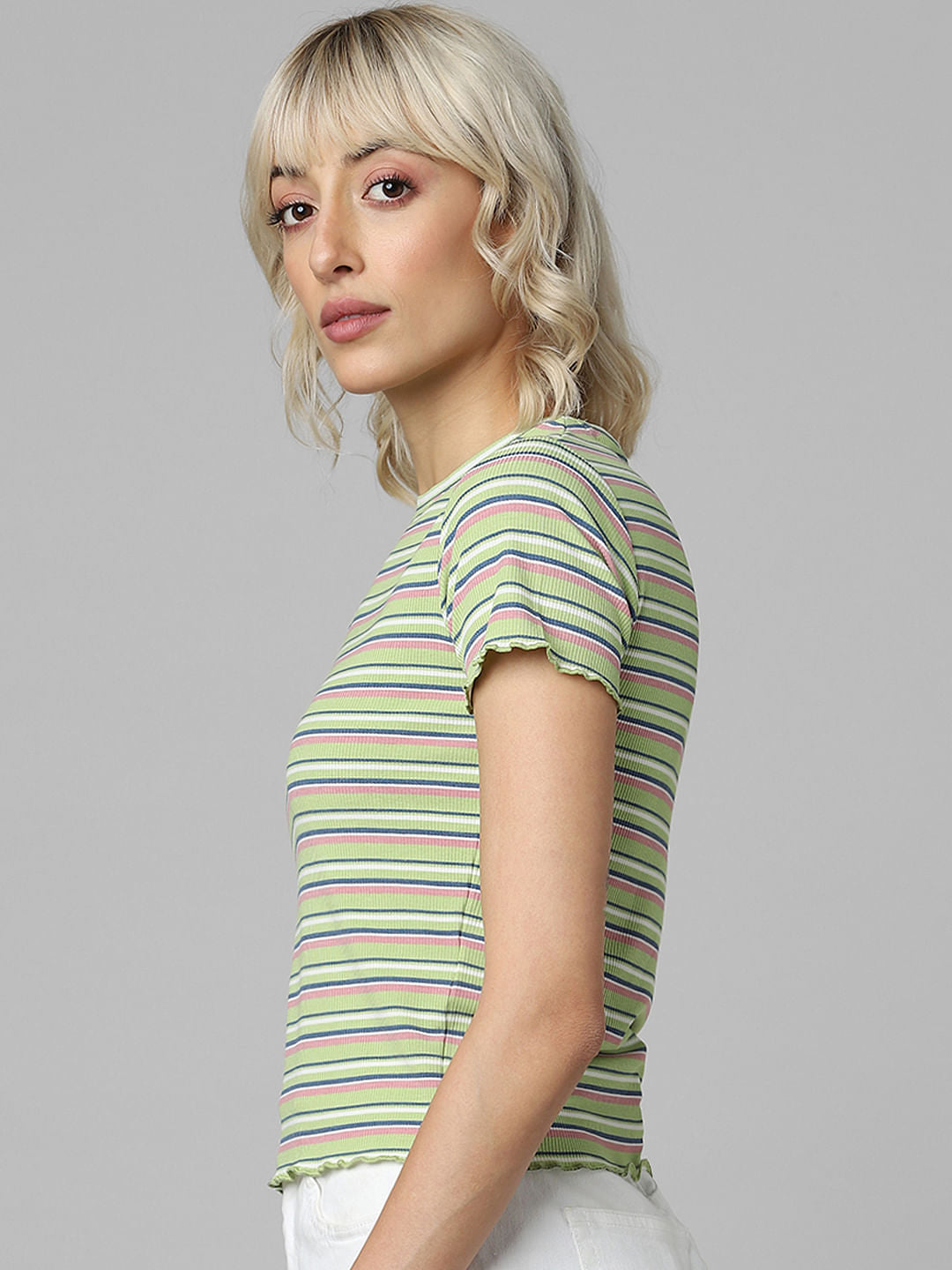 Green Striped T-Shirt