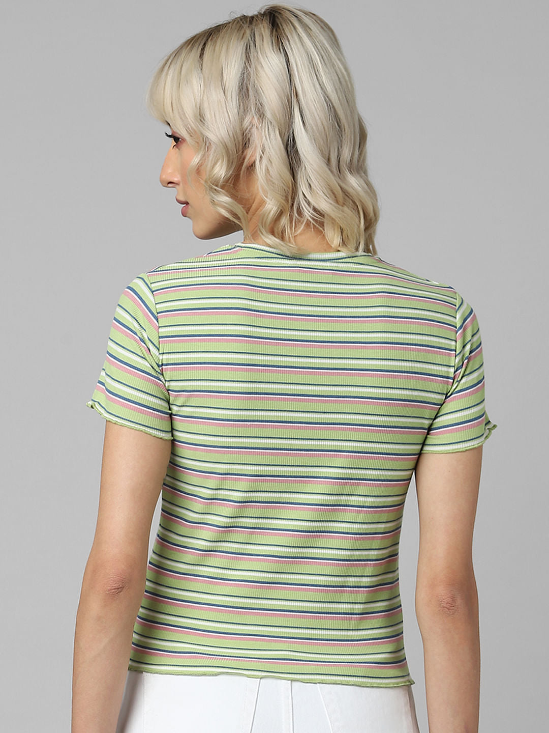 Green Striped T-Shirt