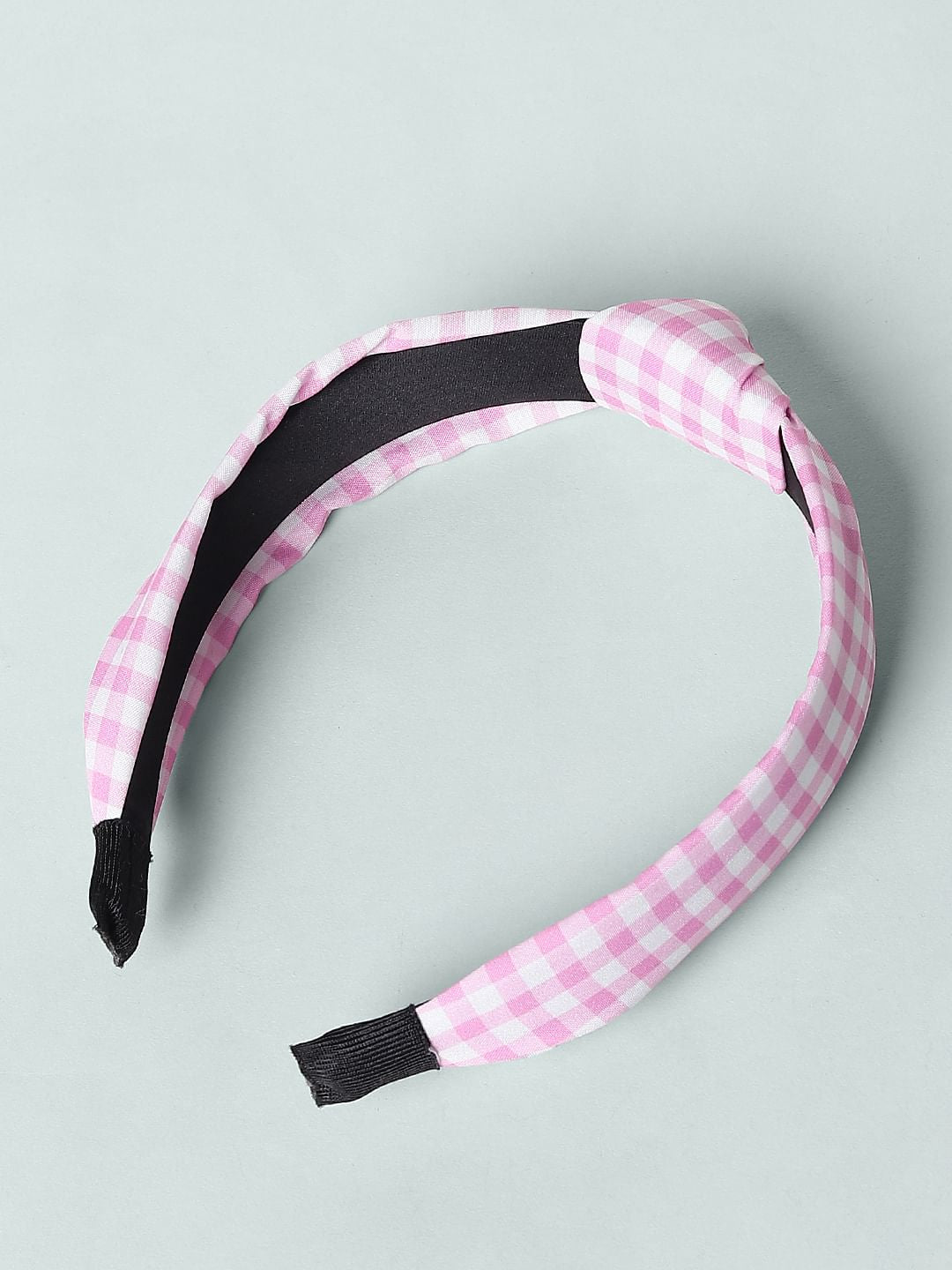 Pink Checks Hairband