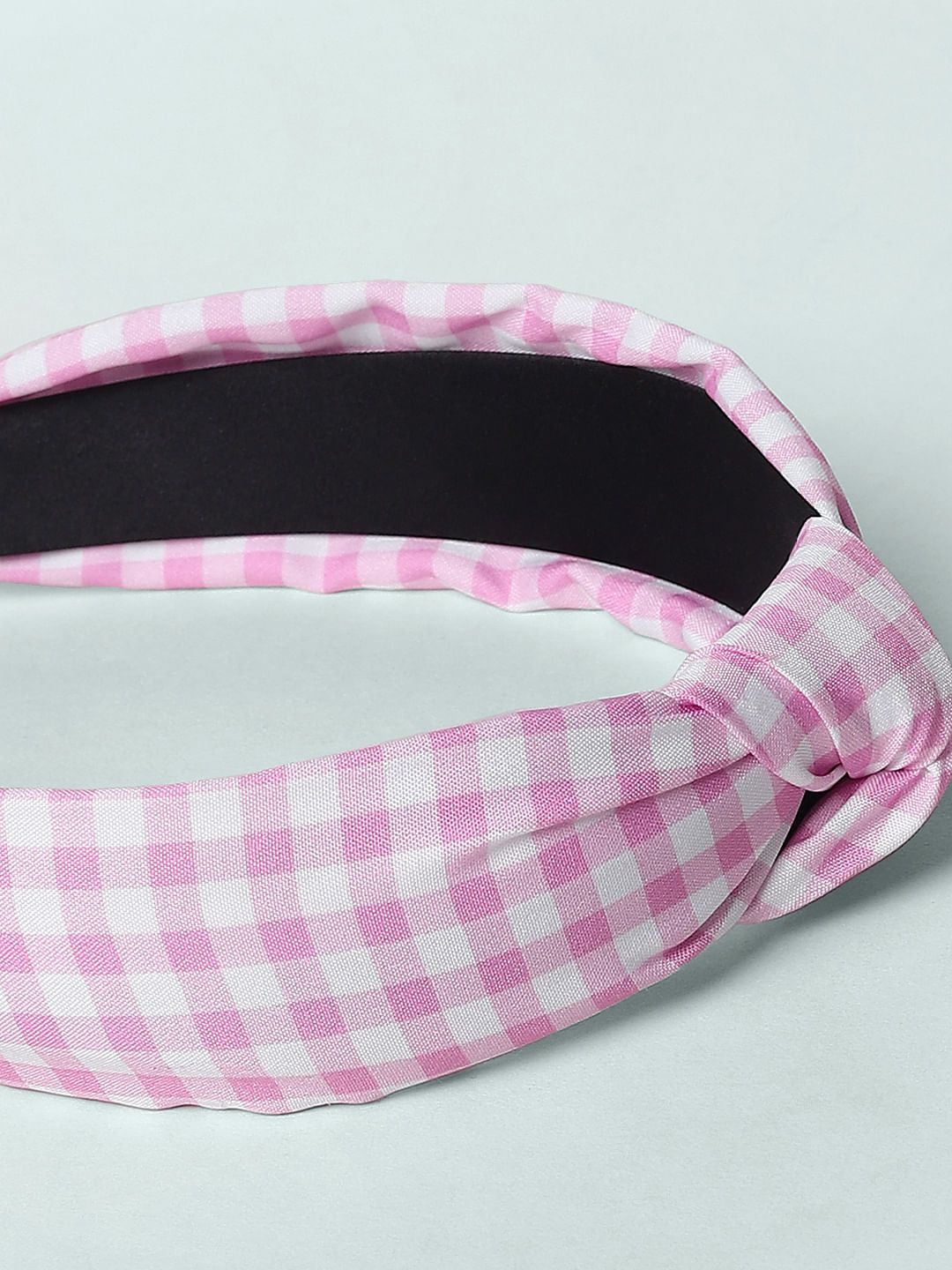 Pink Checks Hairband