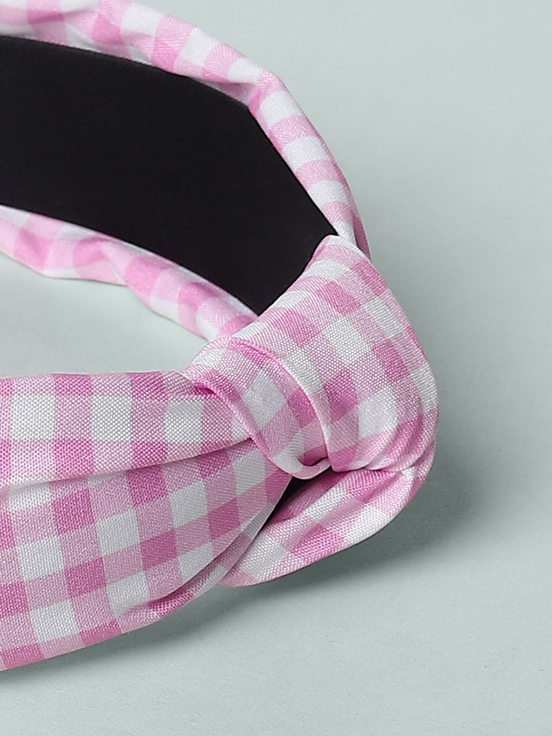 Pink Checks Hairband