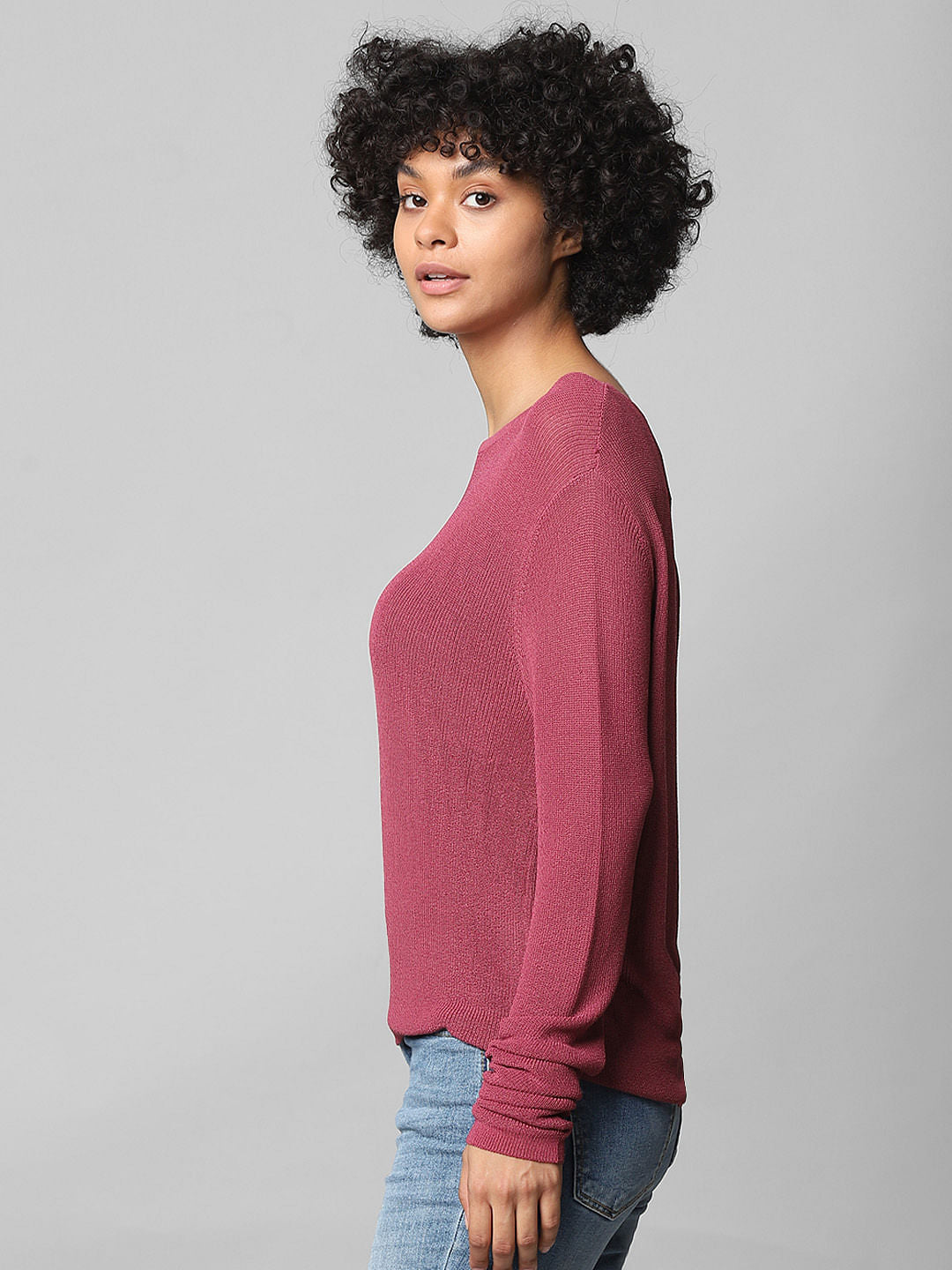 Dark Pink Pullover