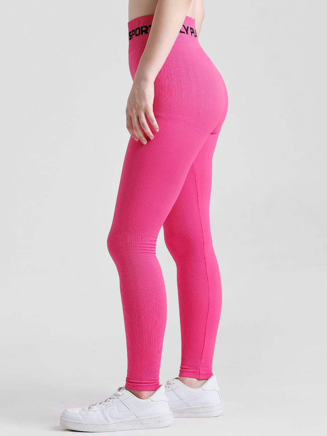 Play Pink High Rise Seamless Training Tights