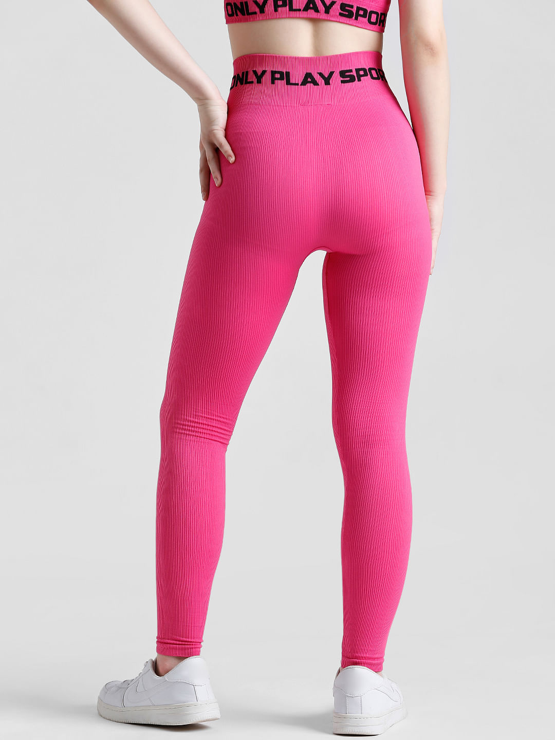 Play Pink High Rise Seamless Training Tights