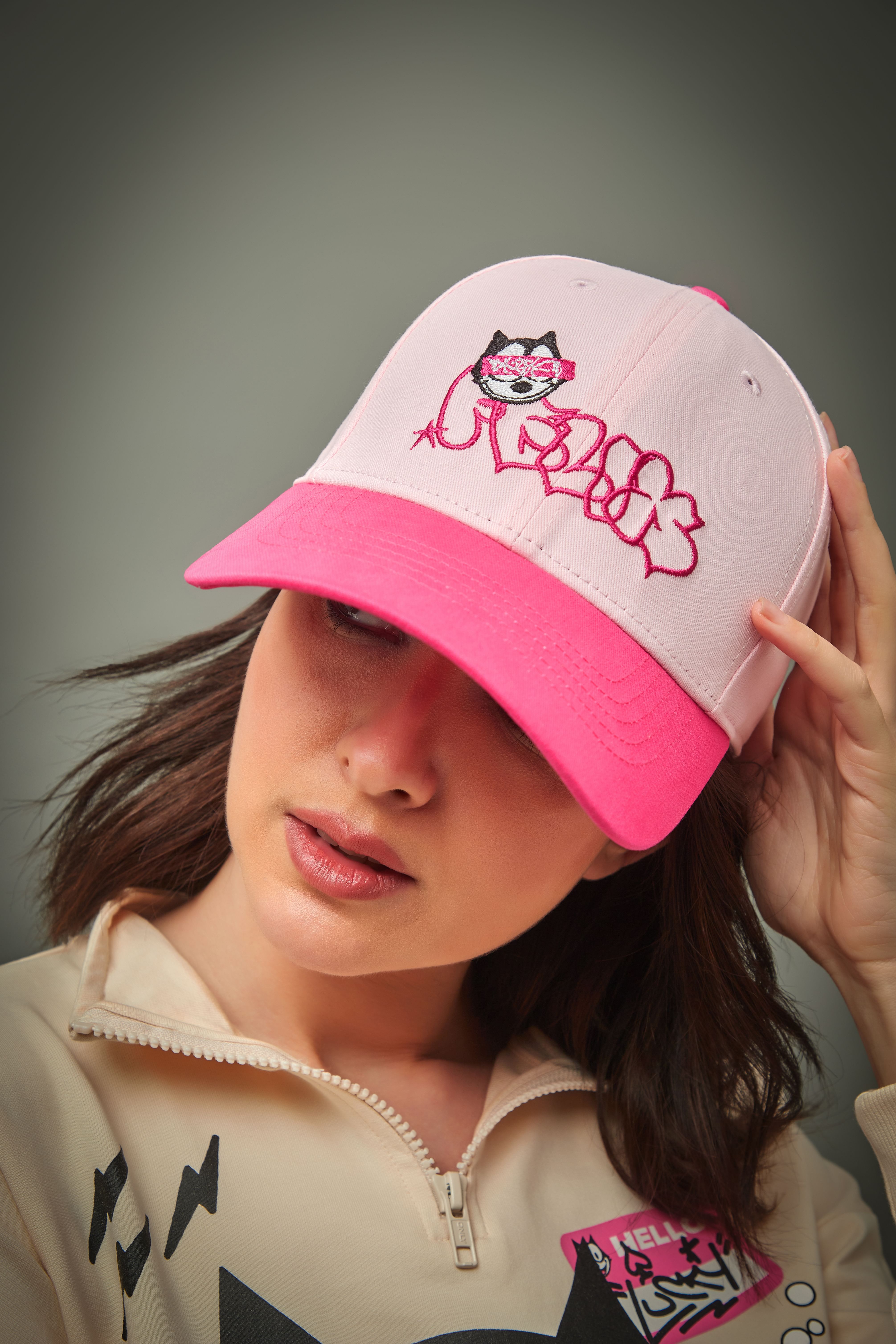 Only X Felix The Cat Black Cap