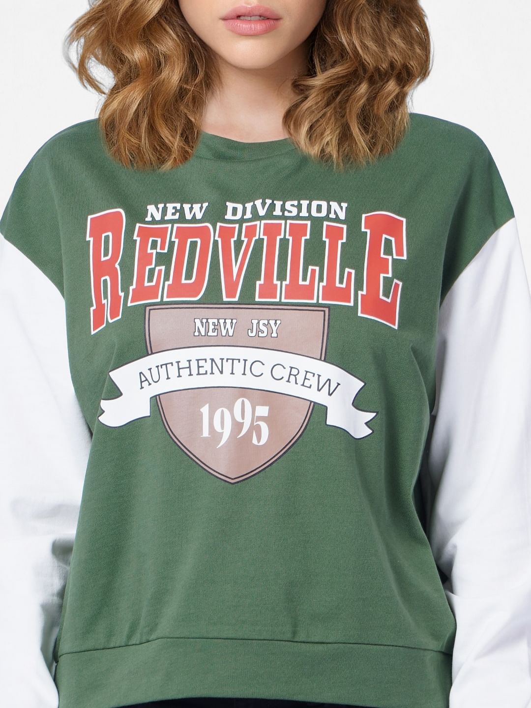 Green Varsity Sweatshirt