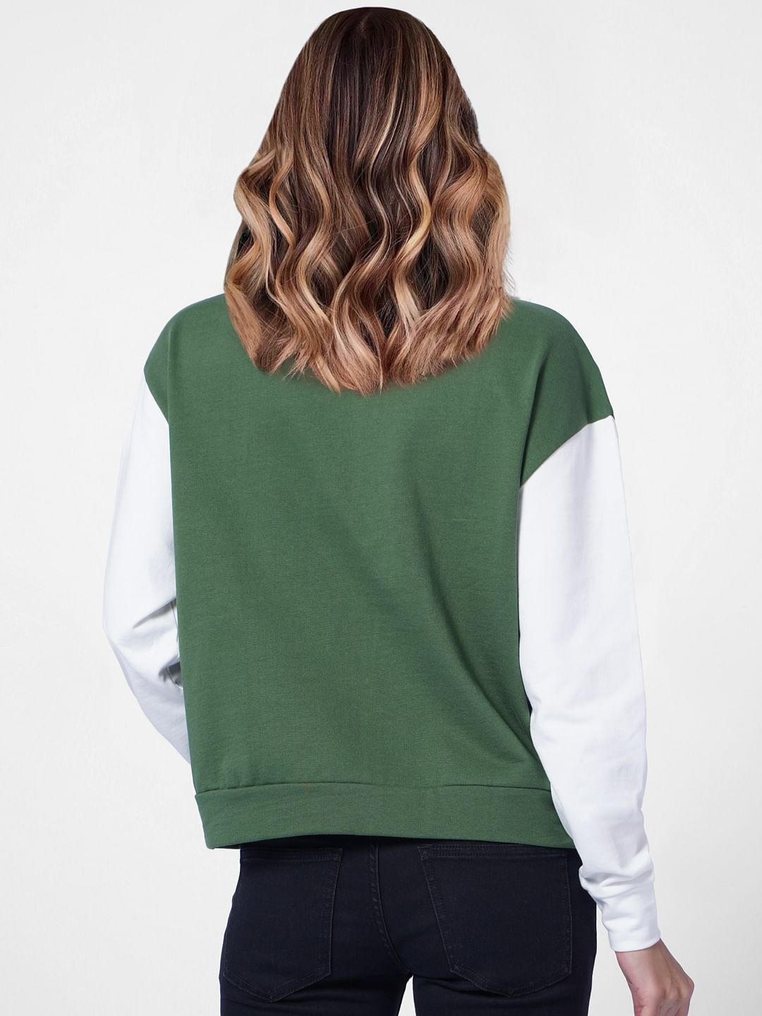 Green Varsity Sweatshirt