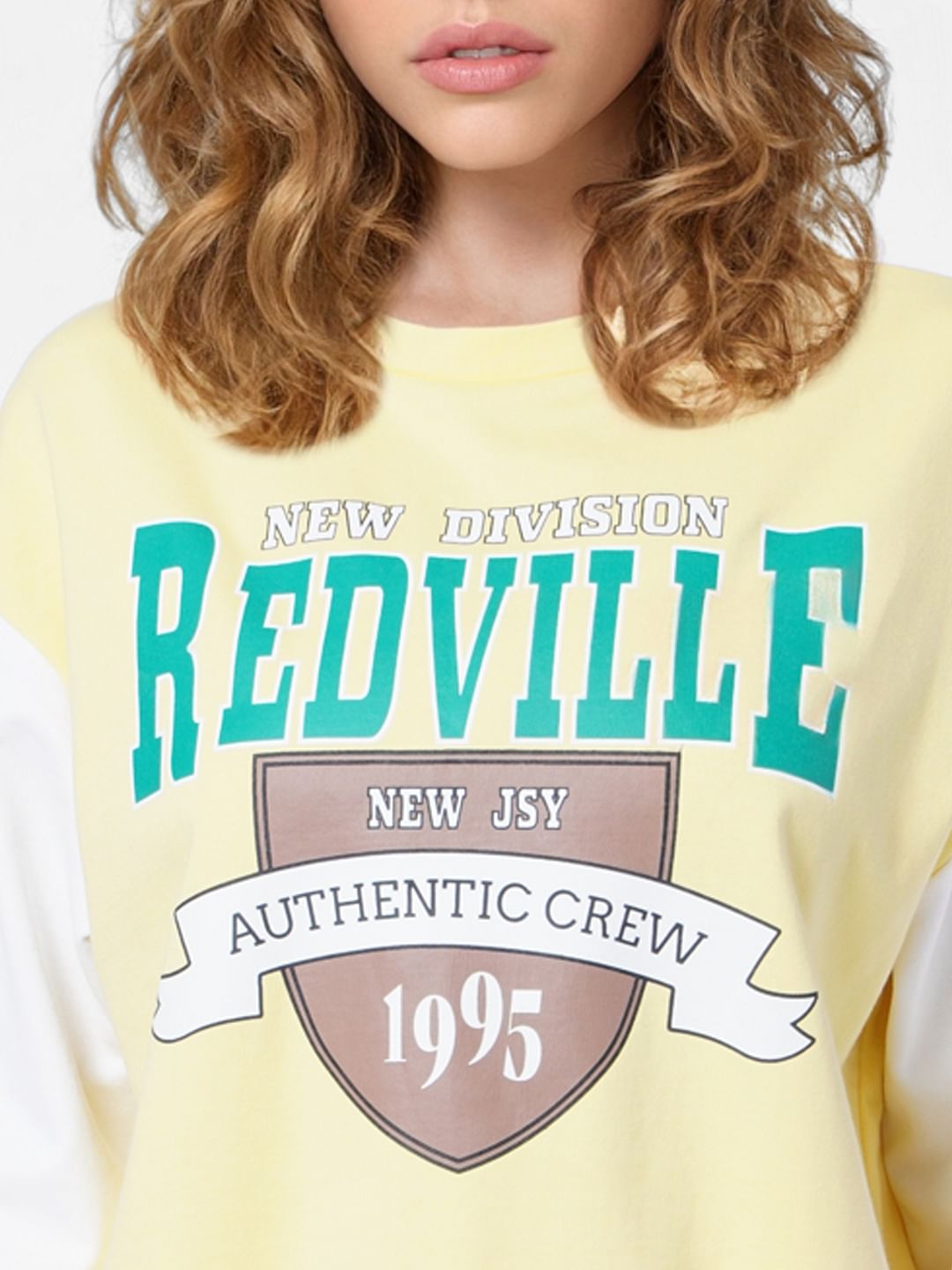 Yellow Varsity Sweatshirt
