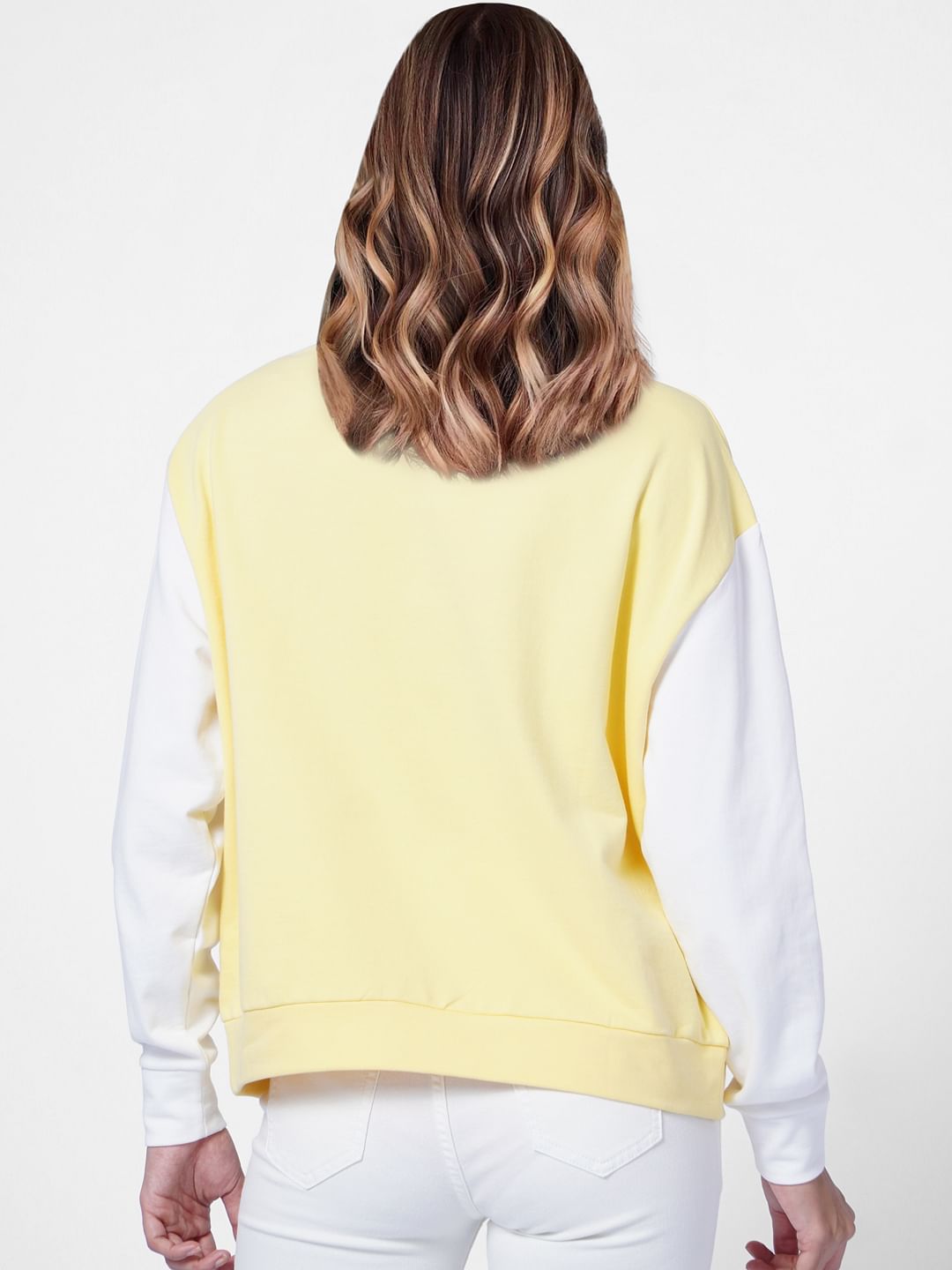 Yellow Varsity Sweatshirt