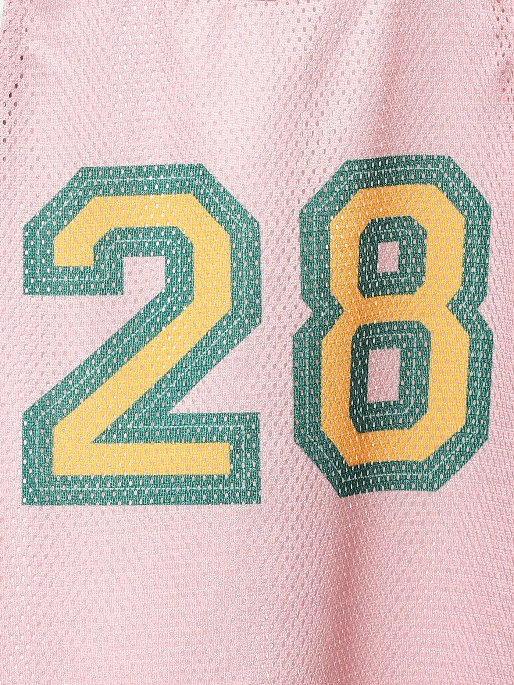 Pink Varsity Jersey T-Shirt